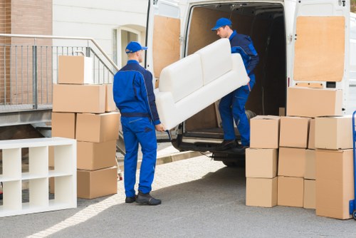 Customer booking a storage unit at Nagshead Storage