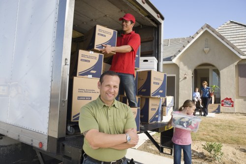 Organized storage space for household and business items in Nagshead