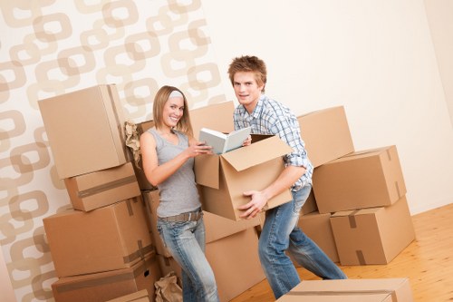Van loading for flat removals in Nagshead
